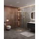 Душевой уголок CEZARES MOLVENO-R-11-90+20-C-BORO-IV
