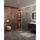 Душевой уголок CEZARES MOLVENO-R-22-90+30-C-BORO-IV