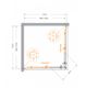 Душевой уголок CEZARES RELAX-304-A-2-100-C-BORO