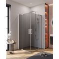 Душевой уголок CEZARES SLIDER-A-2-100/110-GRIGIO-Cr