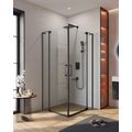 Душевой уголок CEZARES SLIDER-A-2-90/100-C-NERO