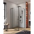 Душевой уголок CEZARES SLIDER-AH-1-100-90/100-C-NERO
