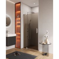Душевая дверь CEZARES SLIDER-B-1-100/110-BR-Cr — 1