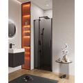 Душевая дверь в нишу CEZARES SLIDER-B-1-70/80-GRIGIO-NERO