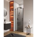 Душевая дверь в нишу CEZARES SLIDER-B-1-80/90-C-NERO