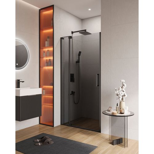 Душевая дверь CEZARES SLIDER-B-1-90/100-GRIGIO-NERO