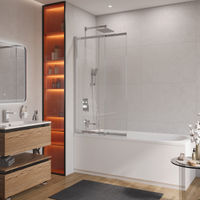 Шторка на ванну CEZARES SLIDER-VF-11-100/150-C-Cr — 1