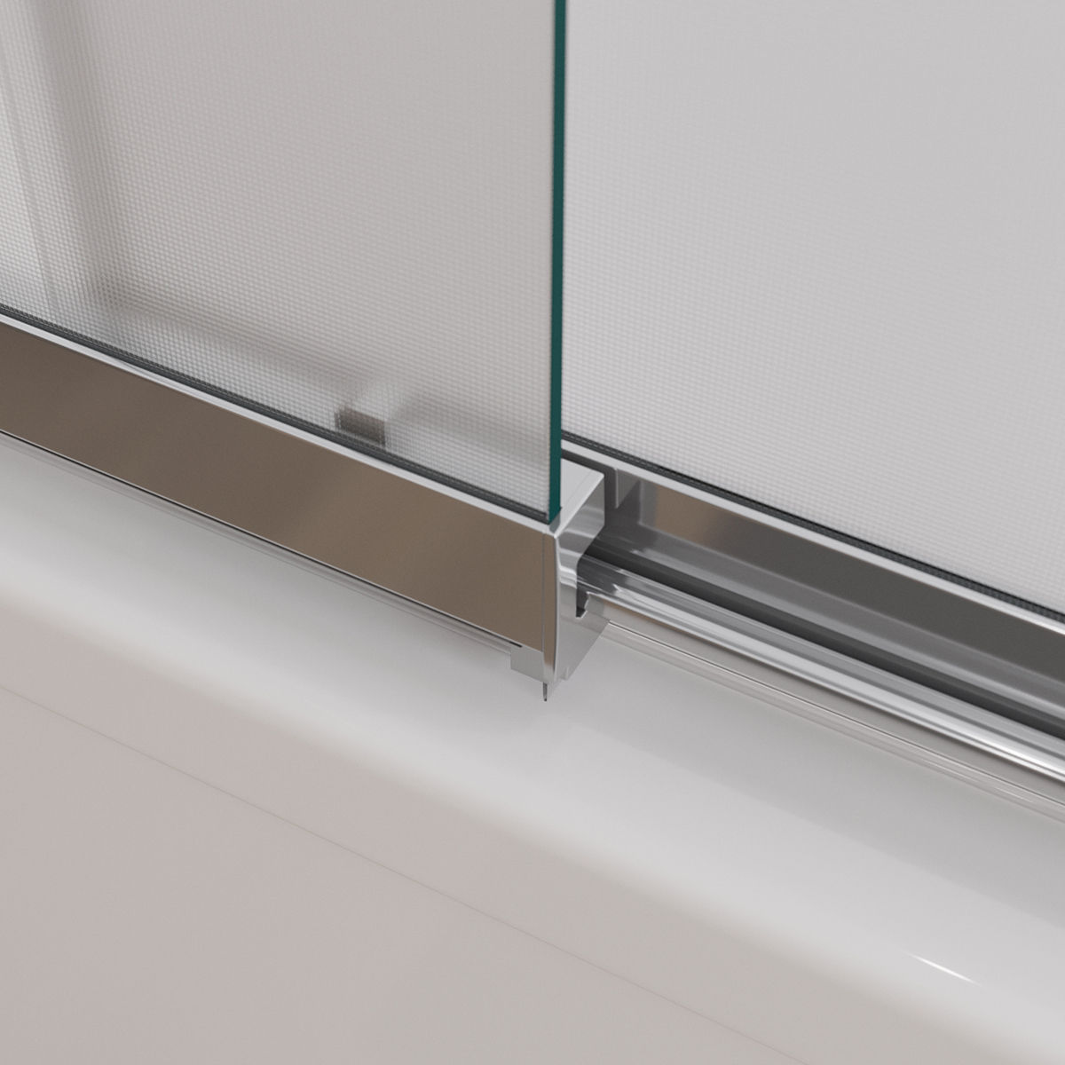 Душевая шторка на ванну CEZARES SLIDER-VF-11-90/150-P-Cr