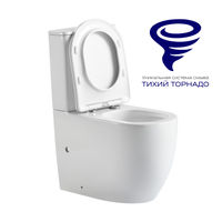 Напольный унитаз PRATO Бьянко (торнадо) CO-6083A — 2