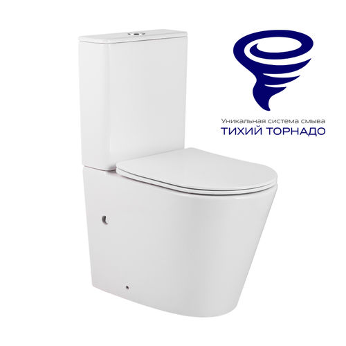 Напольный унитаз PRATO Рим (торнадо) CO-6093A