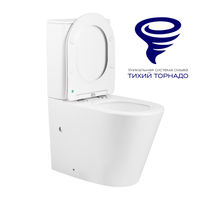 Напольный унитаз PRATO Рим (торнадо) CO-6093A — 2