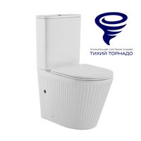 Напольный унитаз PRATO Монблан (торнадо) CO-6096A — 2