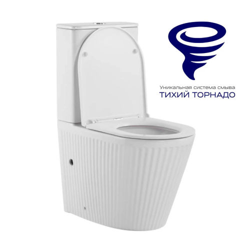 Напольный унитаз PRATO Монблан (торнадо) CO-6096A