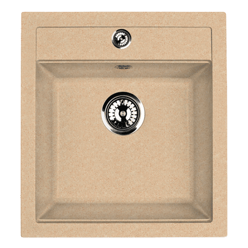 Кухонная мойка из искусственного камня ZorG Como 46 песчаный берег