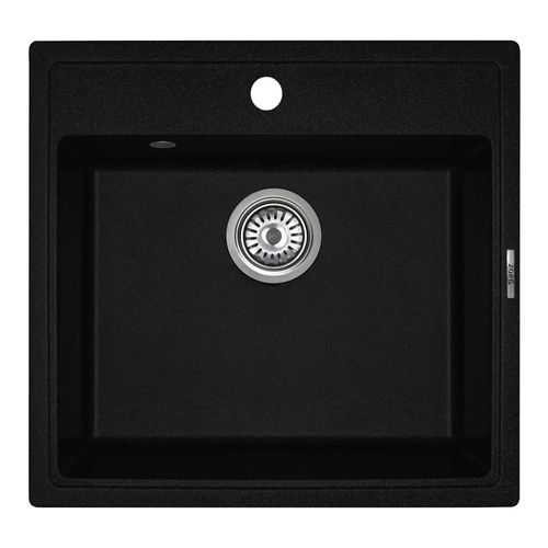 Кухонная мойка из искусственного камня ZorG Como 51 черный опал