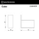 Крючок WHITECROSS Cubo CU2410CP (медь)