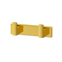 Вешалка для ванной WHITECROSS Cubo CU2412GL (золото) — 1