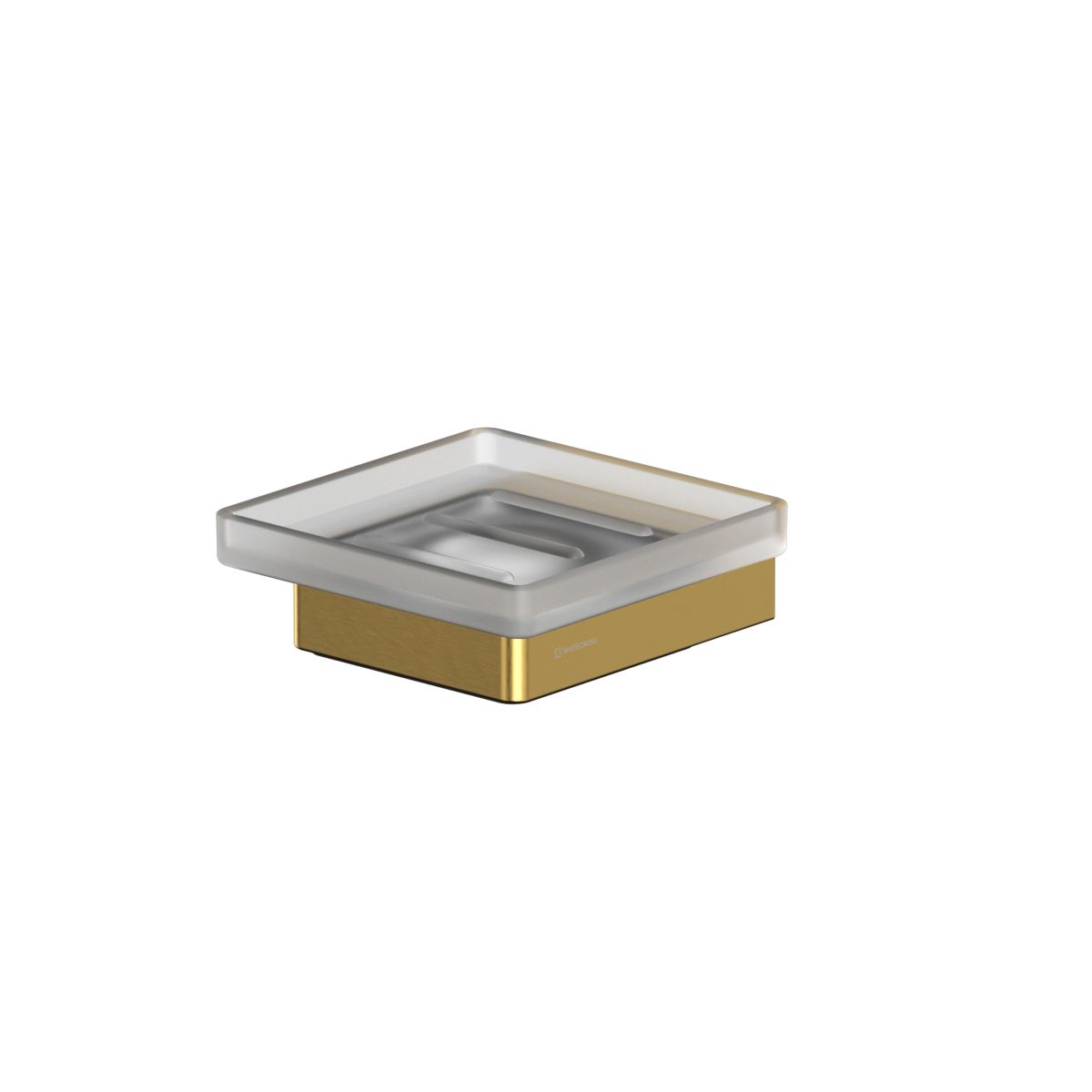 Мыльница подвесная WHITECROSS Cubo CU2420GLB (брашированное золото)