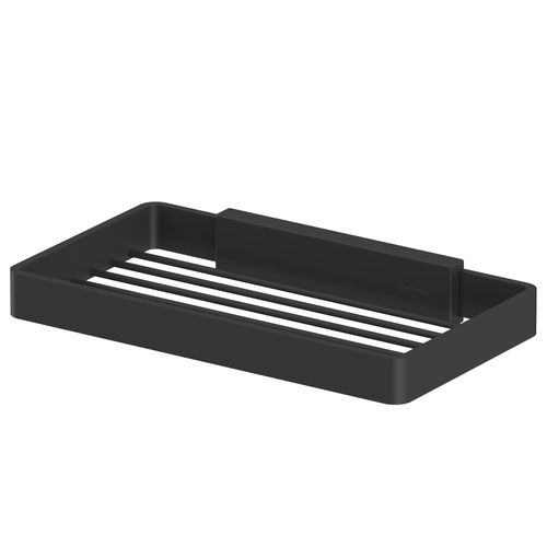 Мыльница WHITECROSS Cubo CU2424BL (черный матовый)