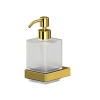 Дозатор для жидкого мыла WHITECROSS Cubo CU2440GL (золото) — 1