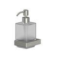Дозатор для жидкого мыла подвесной WHITECROSS Cubo CU2440NIB (брашированный никель)