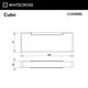 Полотенцедержатель WHITECROSS Cubo CU2458BL (черный мат)