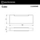 Полотенцедержатель WHITECROSS Cubo CU2458NIB (брашированный никель)