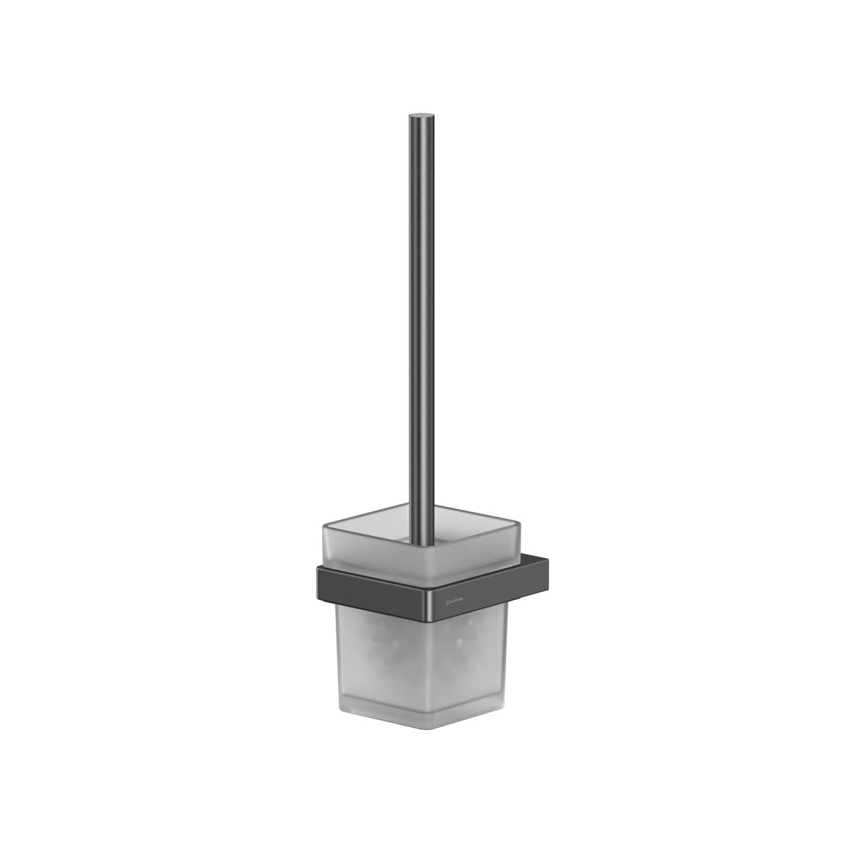 Ершик подвесной WHITECROSS Cubo CU2470GM (оружейная сталь)