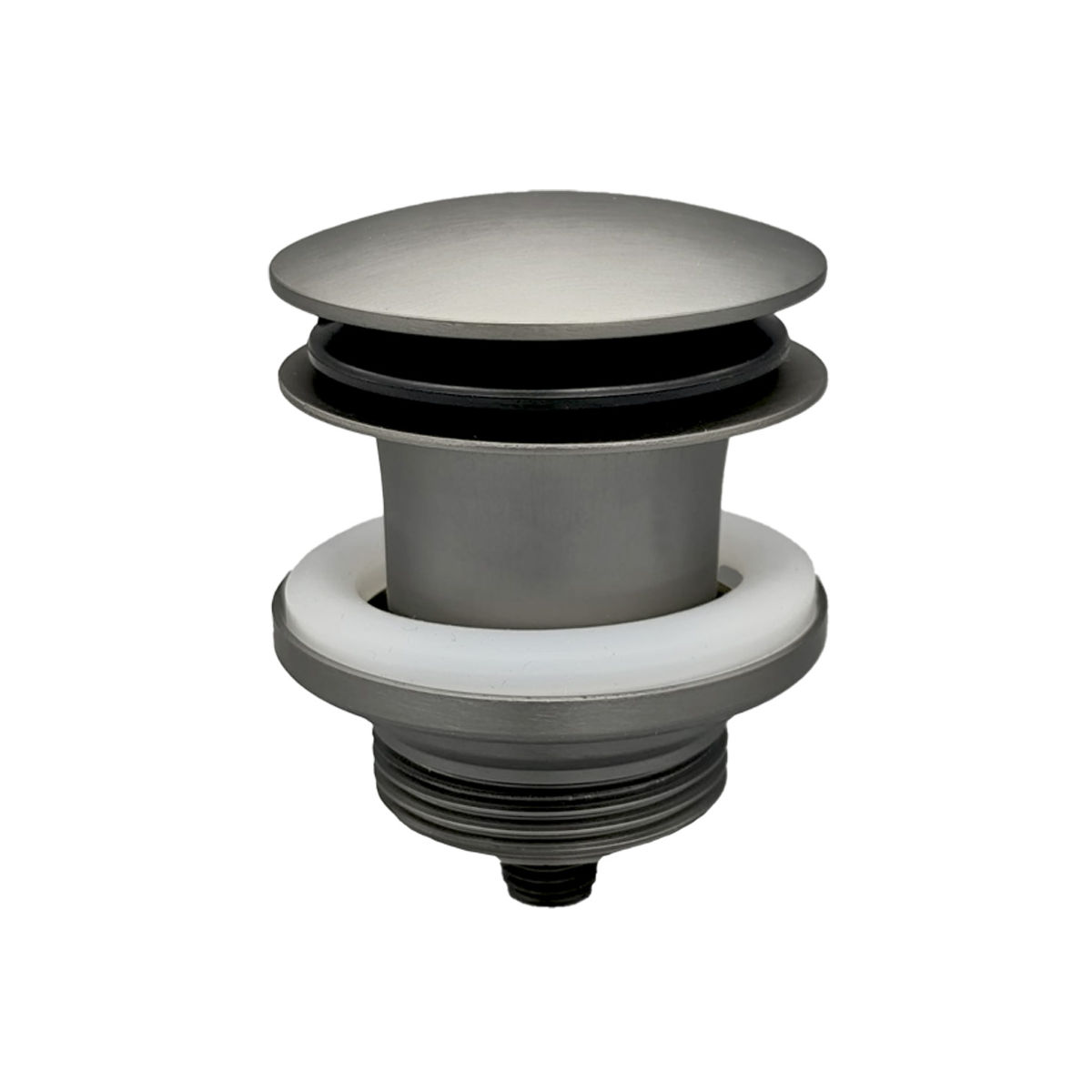 Донный клапан McAlpine CWP60CB-GM click-clack, оружейная сталь (графит)