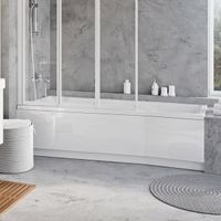 Экран для ванны фронтальный Ravak Be Happy II 150 L белый — 1