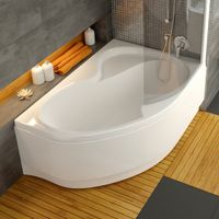 Экран для ванны фронтальный Ravak A 150 см N белый (для ванны ROSA II P) — 1