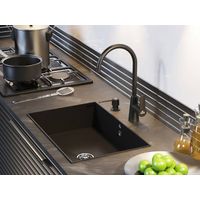 Дозатор для моющего средства Paulmark Sauber D001-401(AN) антрацит — 2