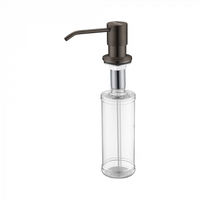 Дозатор для моющего средства Paulmark Rein D002-GM вороненая сталь — 1