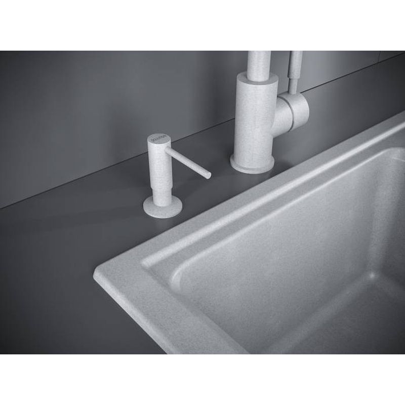 Дозатор для моющего средства Paulmark Decus D004-GR серый