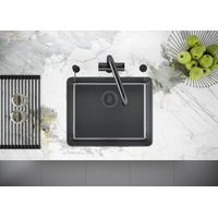 Дозатор для моющего средства Paulmark Brevit D005-GM вороненая сталь — 2