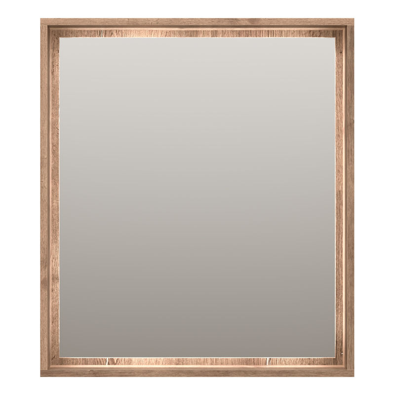 Зеркало Brevita Dallas 70 свет ДСП / DAL-02070-074 (дуб галифакс)