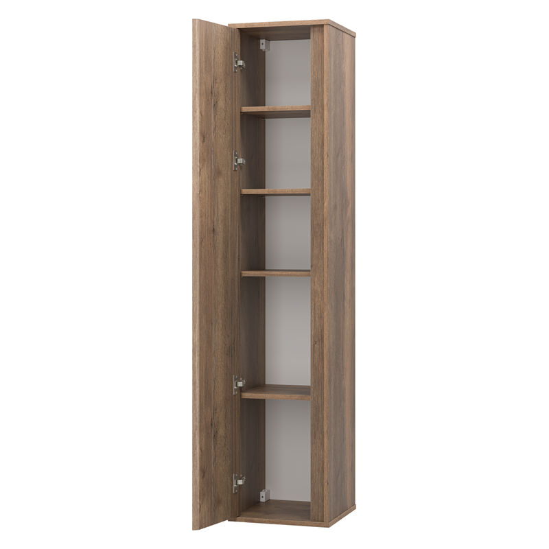 Шкаф-пенал для ванной Brevita Dallas 35 универсальный / DAL-05035-31