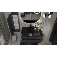 Тумба под раковину Raval Decent 100 подвесная Dec.01.100/A/RL антрацит — 7