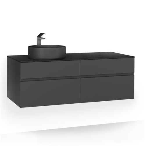 Тумба под раковину Raval Decent 120 подвесная Dec.01.120/P/A/RL антрацит