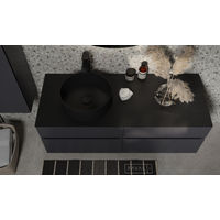 Тумба под раковину Raval Decent 120 подвесная Dec.01.120/P/A/RL антрацит — 3