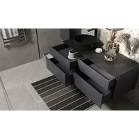 Тумба под раковину Raval Decent 120 подвесная Dec.01.120/P/A/RL антрацит — 6