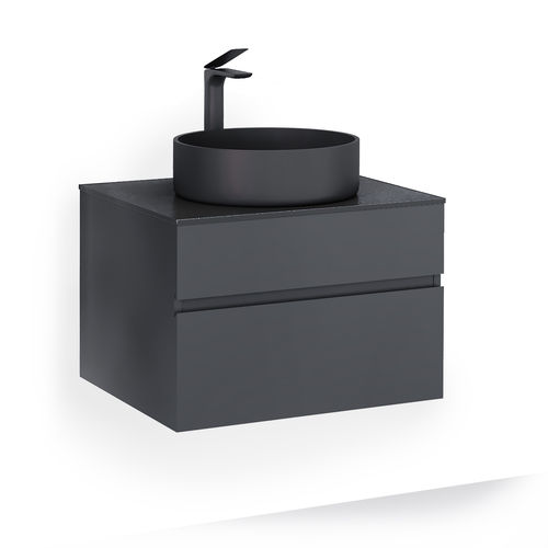 Тумба под раковину Raval Decent 60 подвесная Dec.01.60/A/RL антрацит