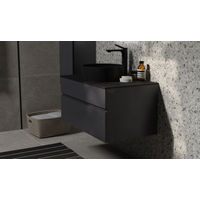 Тумба под раковину Raval Decent 80 подвесная Dec.01.80/A/RL антрацит — 2