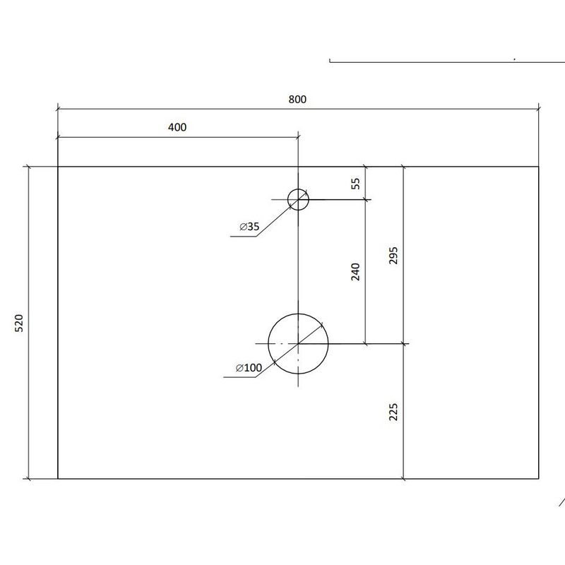 Тумба под раковину Raval Decent 80 подвесная Dec.01.80/A/RL антрацит