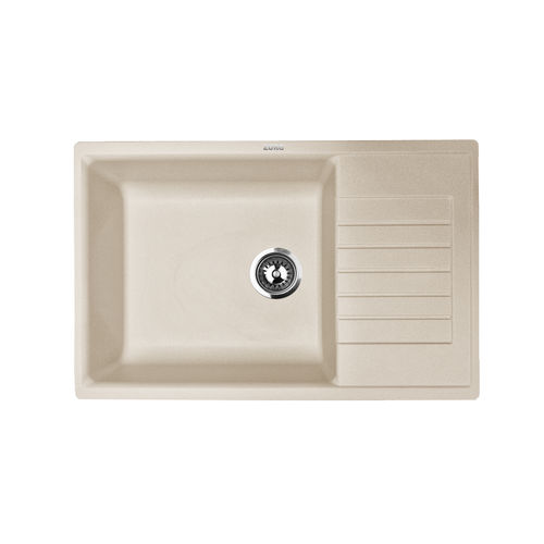 Кухонная мойка из искусственного камня ZorG Dello 78 песчаный берег
