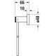 Полотенцедержатель Duravit D-Code кольцо 0099211000