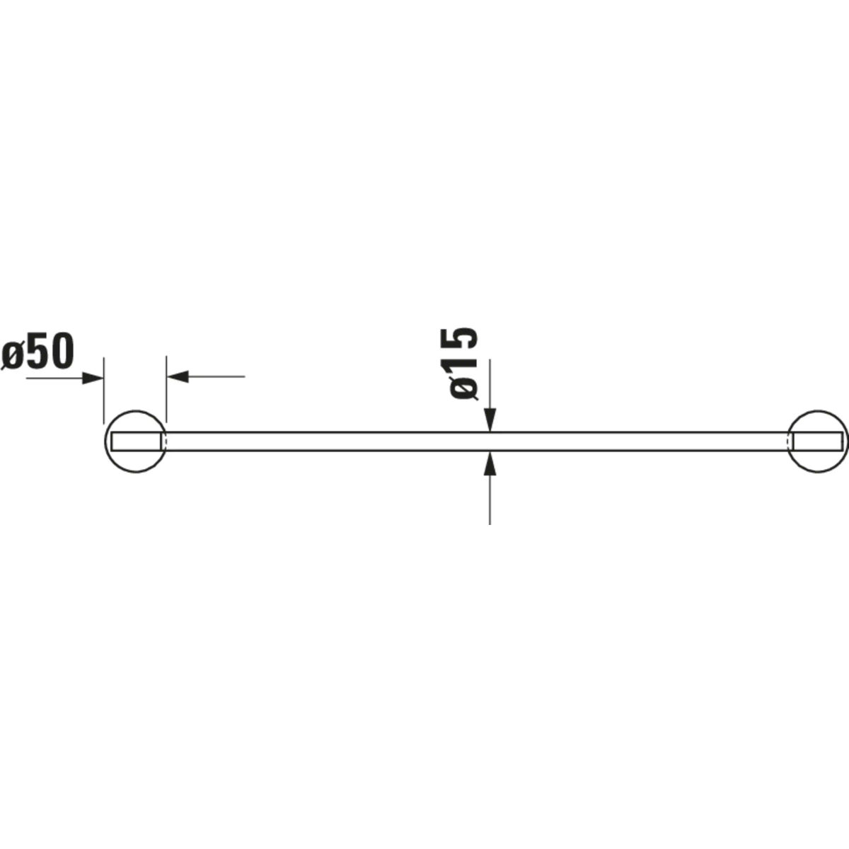 Полотенцедержатель Duravit Starck T 610 0099421000