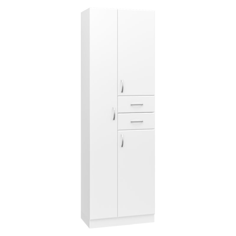 Шкаф-пенал для ванной Misty Мисти 60 + Б/К / Э-05060-01Бк