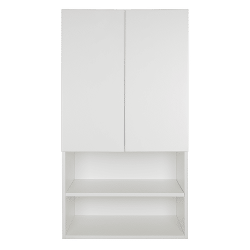 Шкаф-пенал для ванной Misty Амур 60 шкаф над стиральной машиной с полками / Э-Ам08060-012