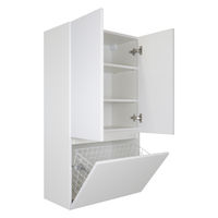 Шкаф-пенал для ванной Misty Амур 60 шкаф над стиральной машиной с Б/К / Э-Ам08060-012Бк — 3